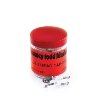 Tap Its x 100 Tub Countersunk + Flush Head