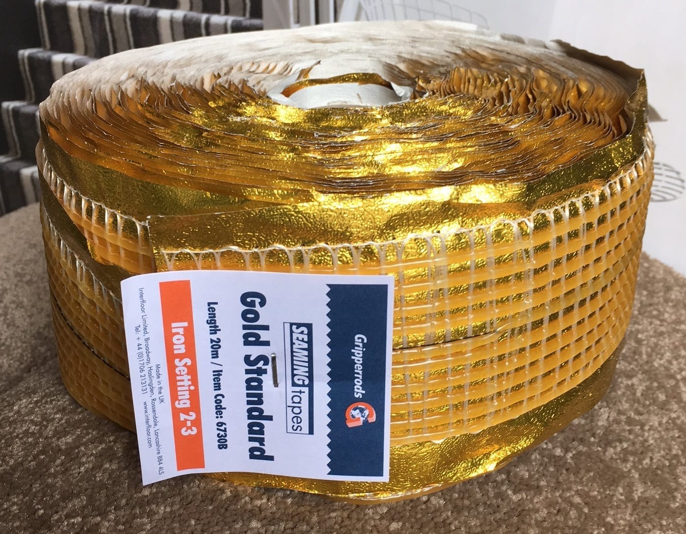 Gold Heat Seam Tape