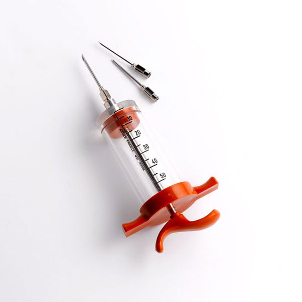 Re usable Adhesive Syringe with 3 needles