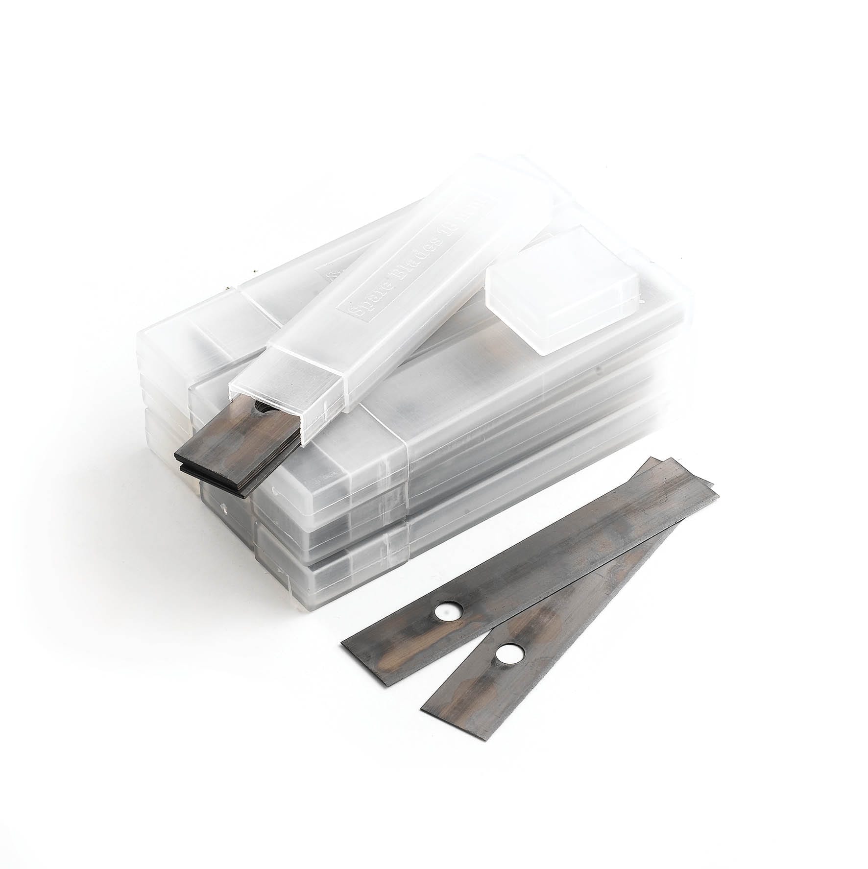 Hand Scraper Blades 4" 1 TUBE 10 BLADES